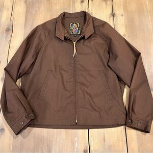 Vintage h.i.s Sportswear Brown Lightweight Classic Jacket